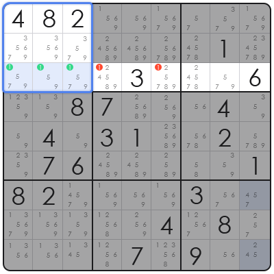 how to fill sudoku fast